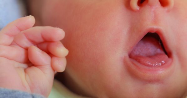 Baby Opening and Closing Mouth