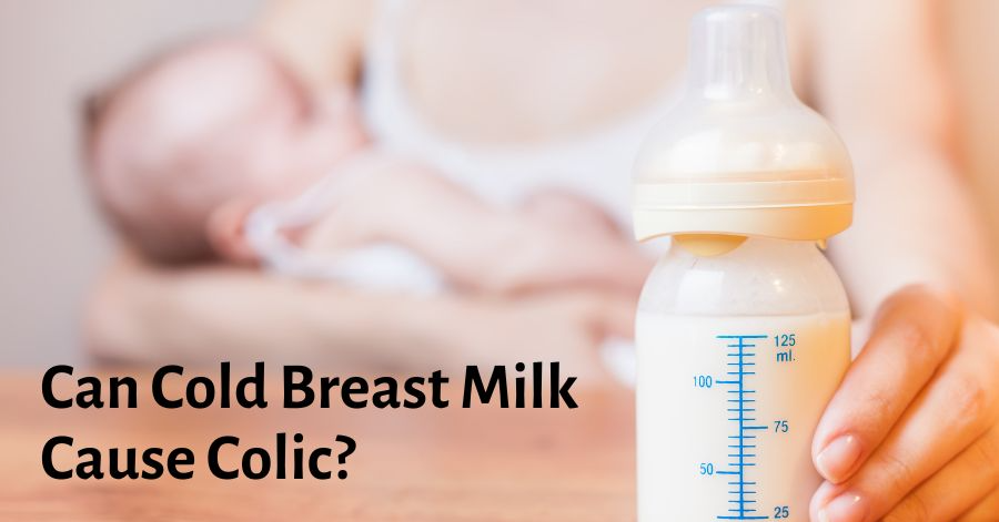 can cold breast milk cause colic