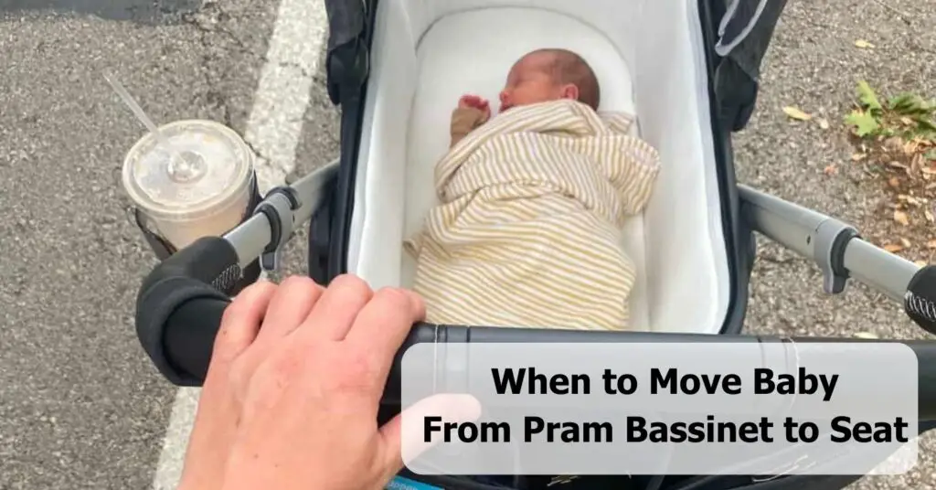 When to Move Baby From Pram Bassinet to Seat