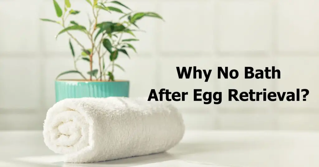 Why No Bath After Egg Retrieval