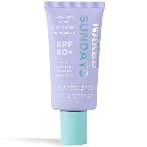 Naked Sundays Sunscreen Review The Ultimate SPF50+ Collagen Glow Analysis