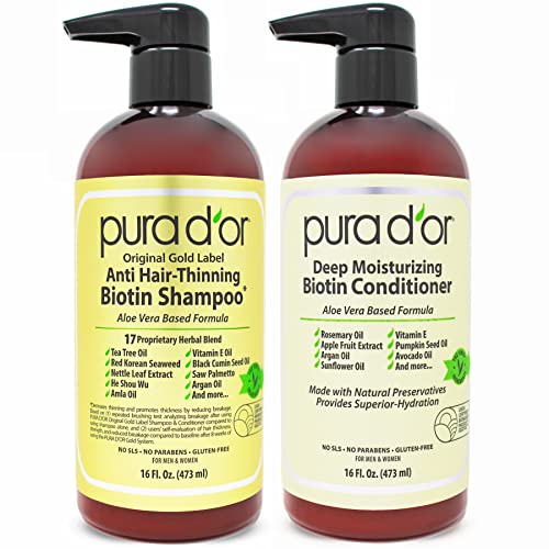 Pura D'Or Review More Volume, Less Thinning! Power of Organic