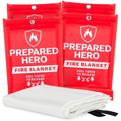 Fire Blankets Reviews Compact, MessFree Fire Safety