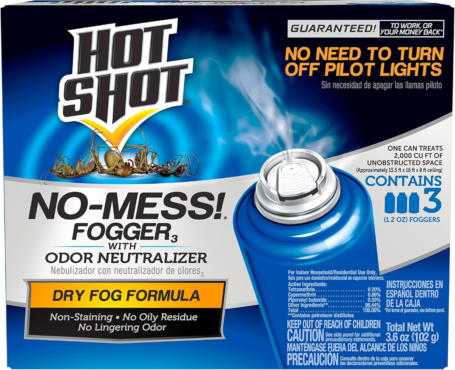 Hot Shot Fogger Review Powerful Bug Elimination