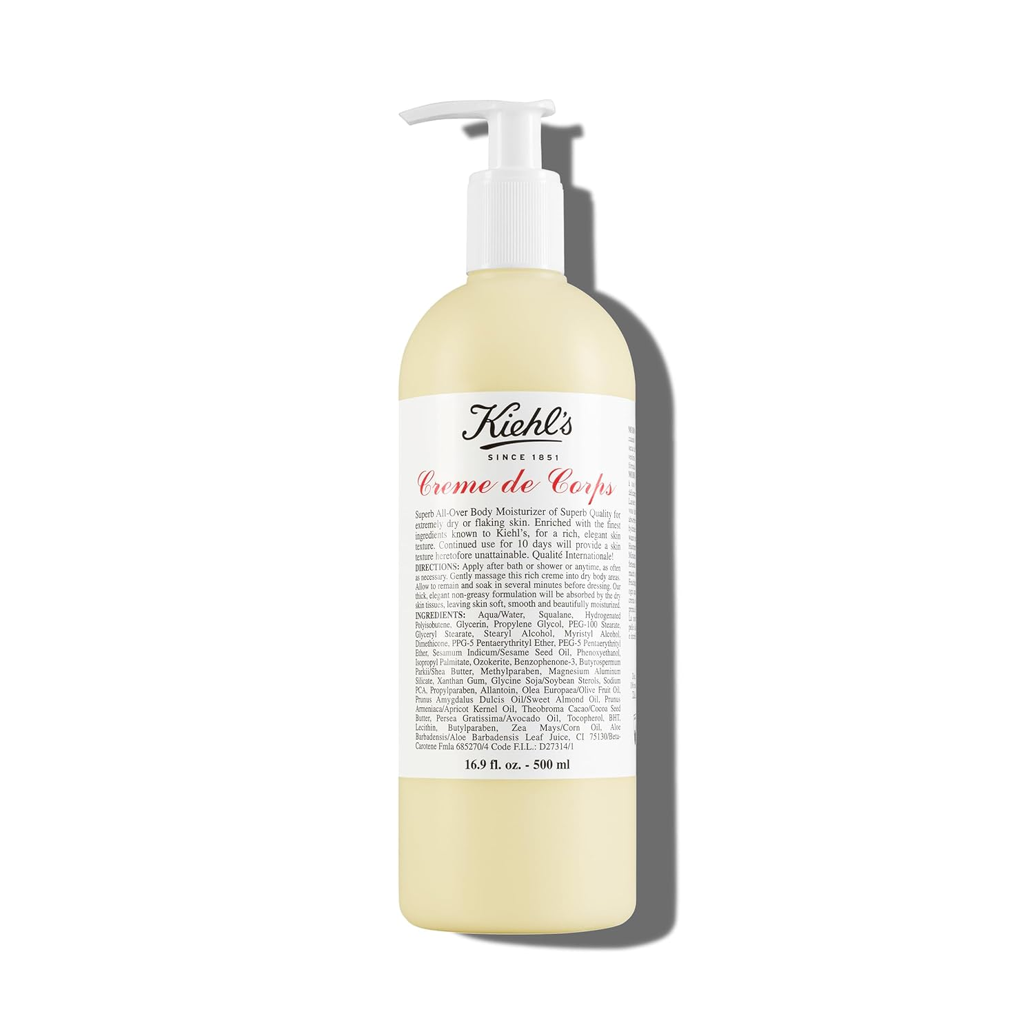 Kiehl's Body Lotion Review Fast Absorbing Hydration