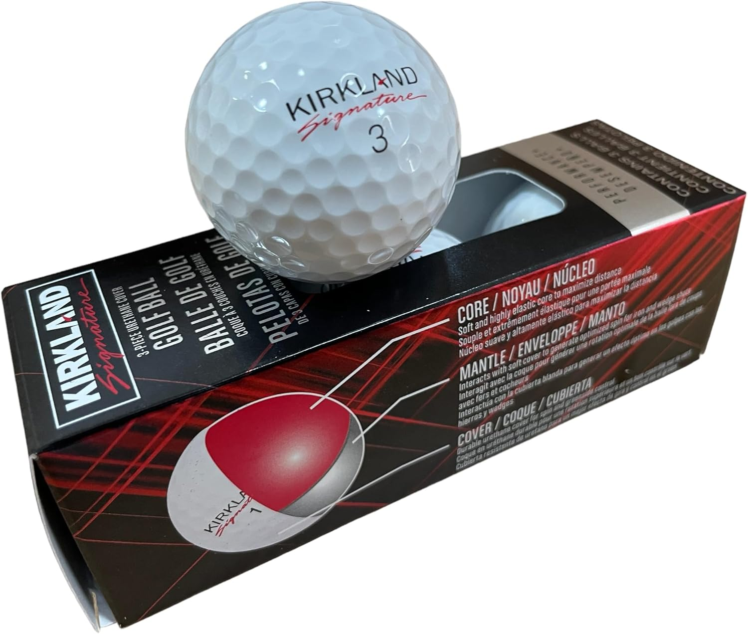 Kirkland Signature Golf Balls Review Superior Spin Control