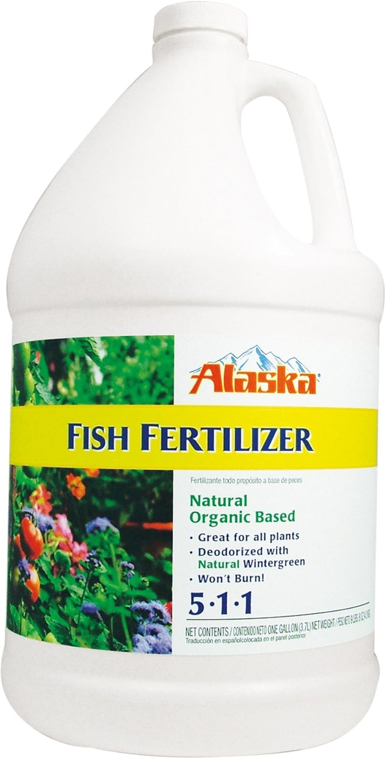 Alaska Fish Emulsion Fertilizer Review Organic Plant Booster
