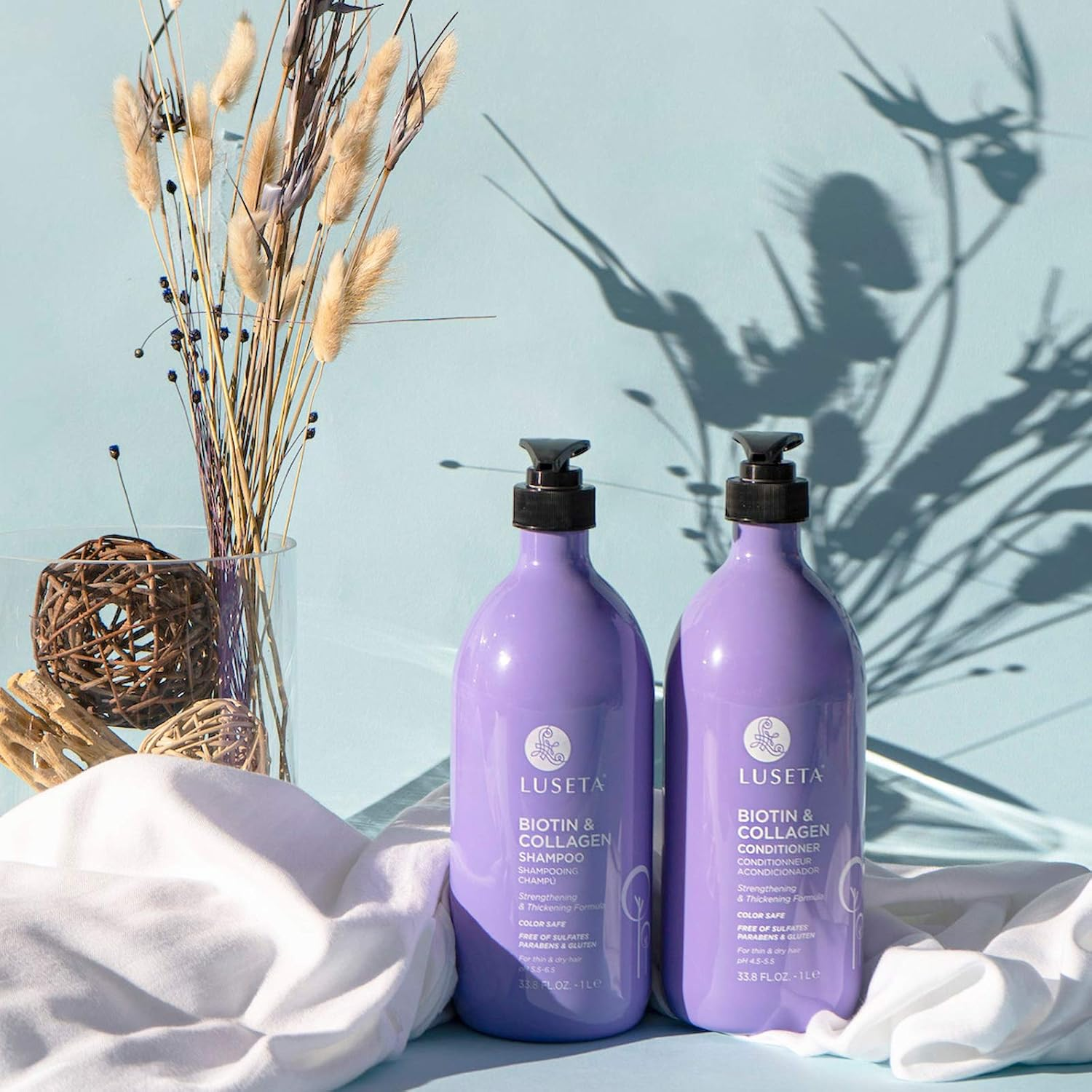 L Luseta Biotin & Collagen Shampoo & Conditioner Review