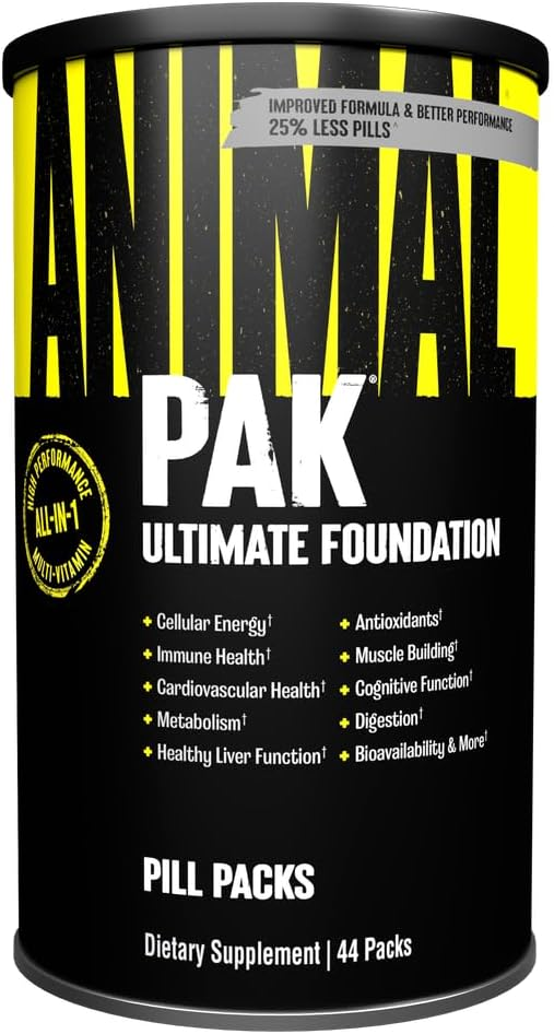 Animal Pak Vitamins Reviews Comprehensive Daily Nutrition
