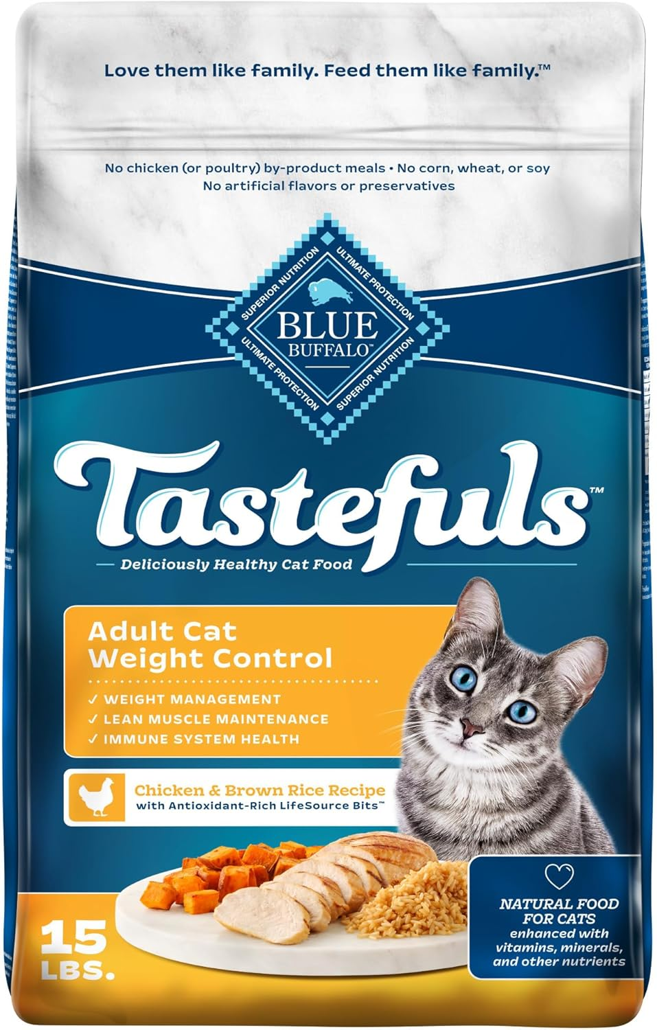 Blue Tastefuls Cat Food Review Natural Weight Control