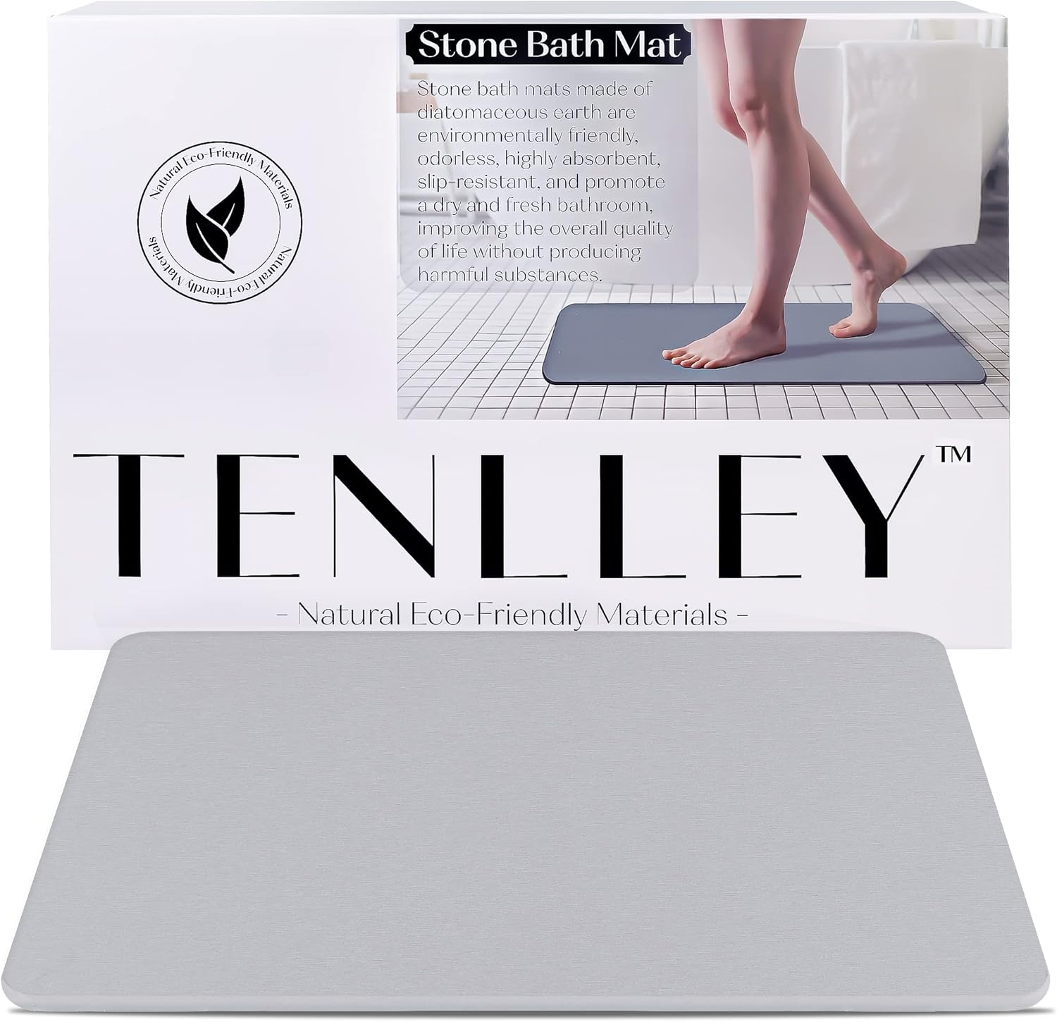 Stone Bath Mat Review UltraAbsorbent, QuickDrying